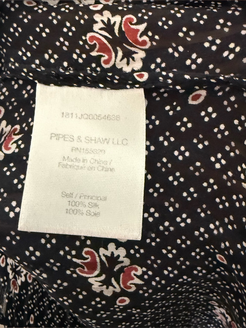 Veronica Beard Silk Blouse Buttons Women 8 - Picture 5 of 6
